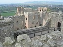 The view from the top of the keep